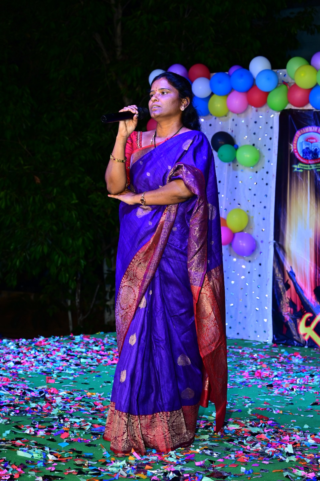 Mrs. J. Kalpana Reddy - Principal of Genius Grammar High School